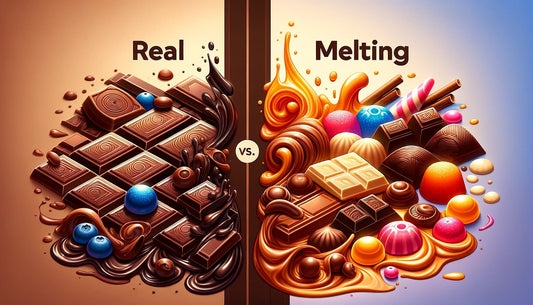Melting Chocolate vs Real Chocolate, What's the Difference?