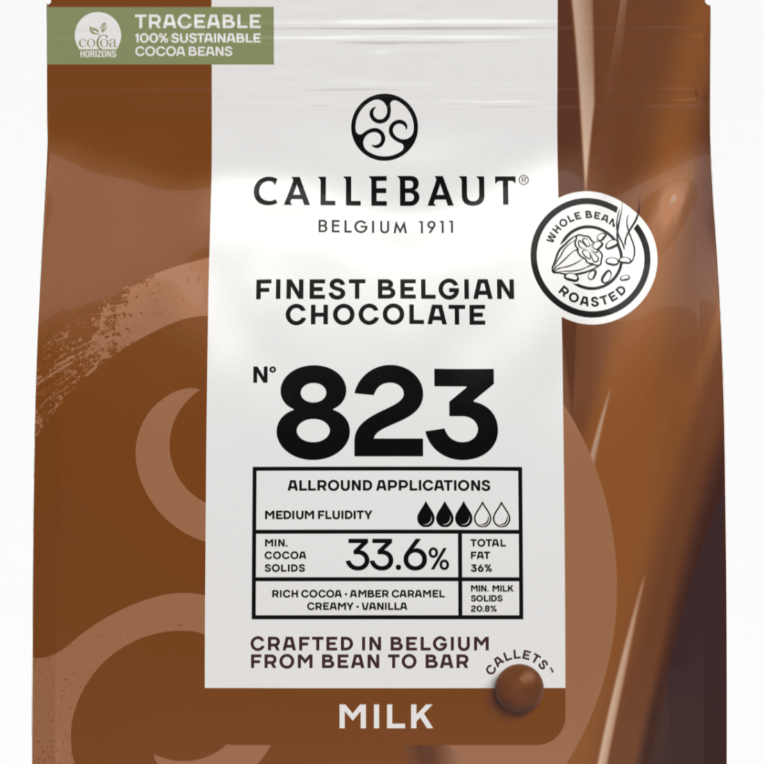 Callebaut Milk Chocolate Callets