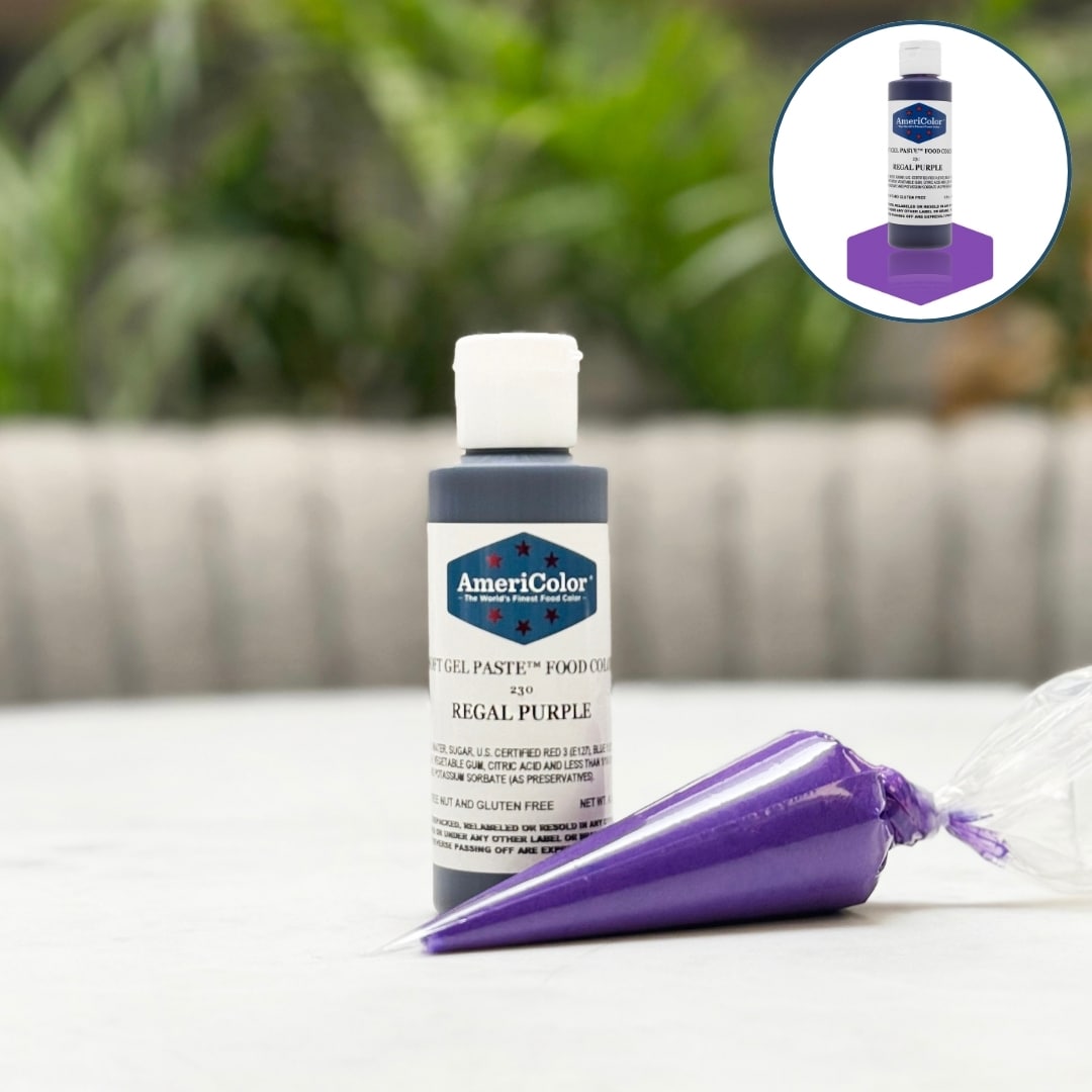 AmeriColor® Gel Food Coloring - Regal Purple
