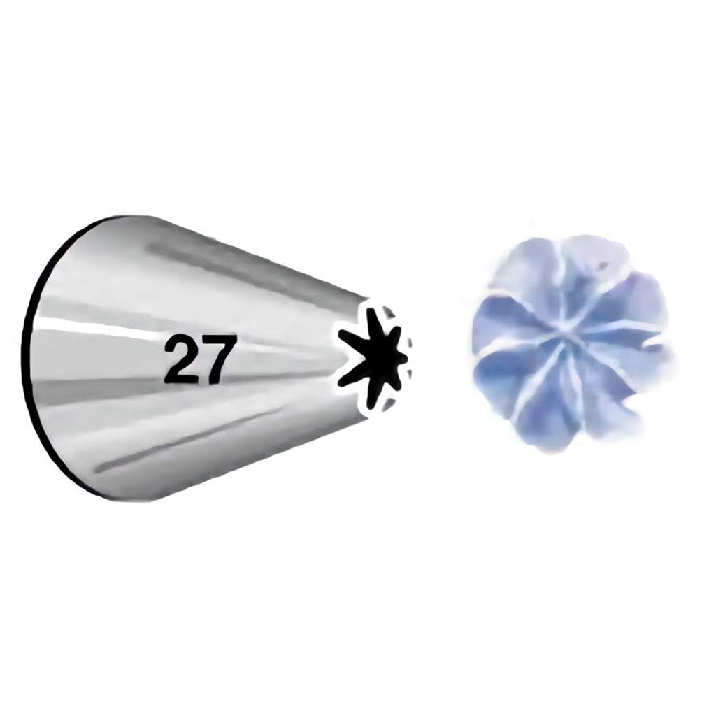 27 Closed Star Piping Tip