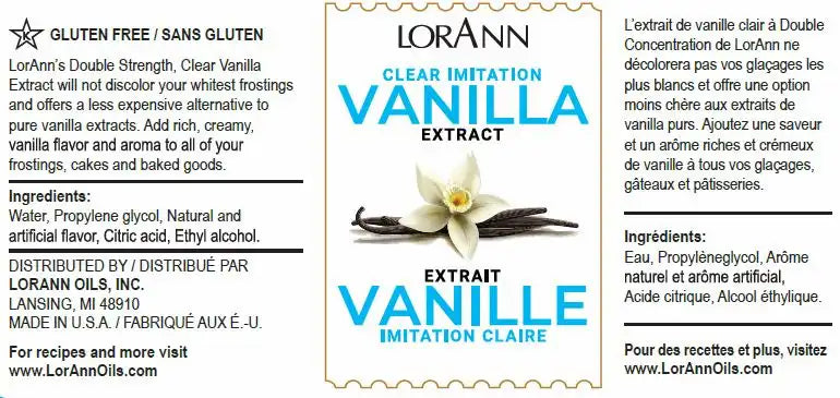 LorAnn Clear Vanilla Extract