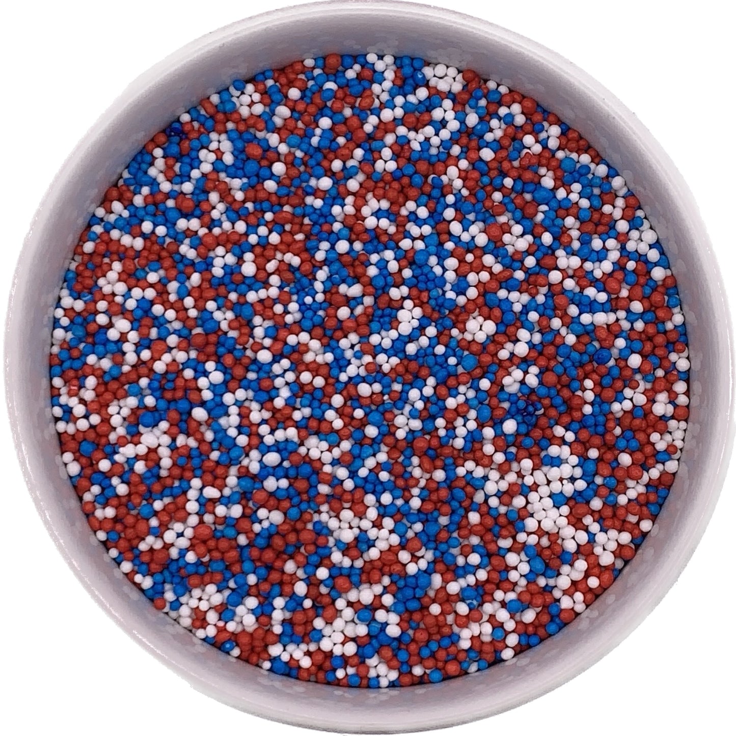 Red, White, & Blue Non-pareils 