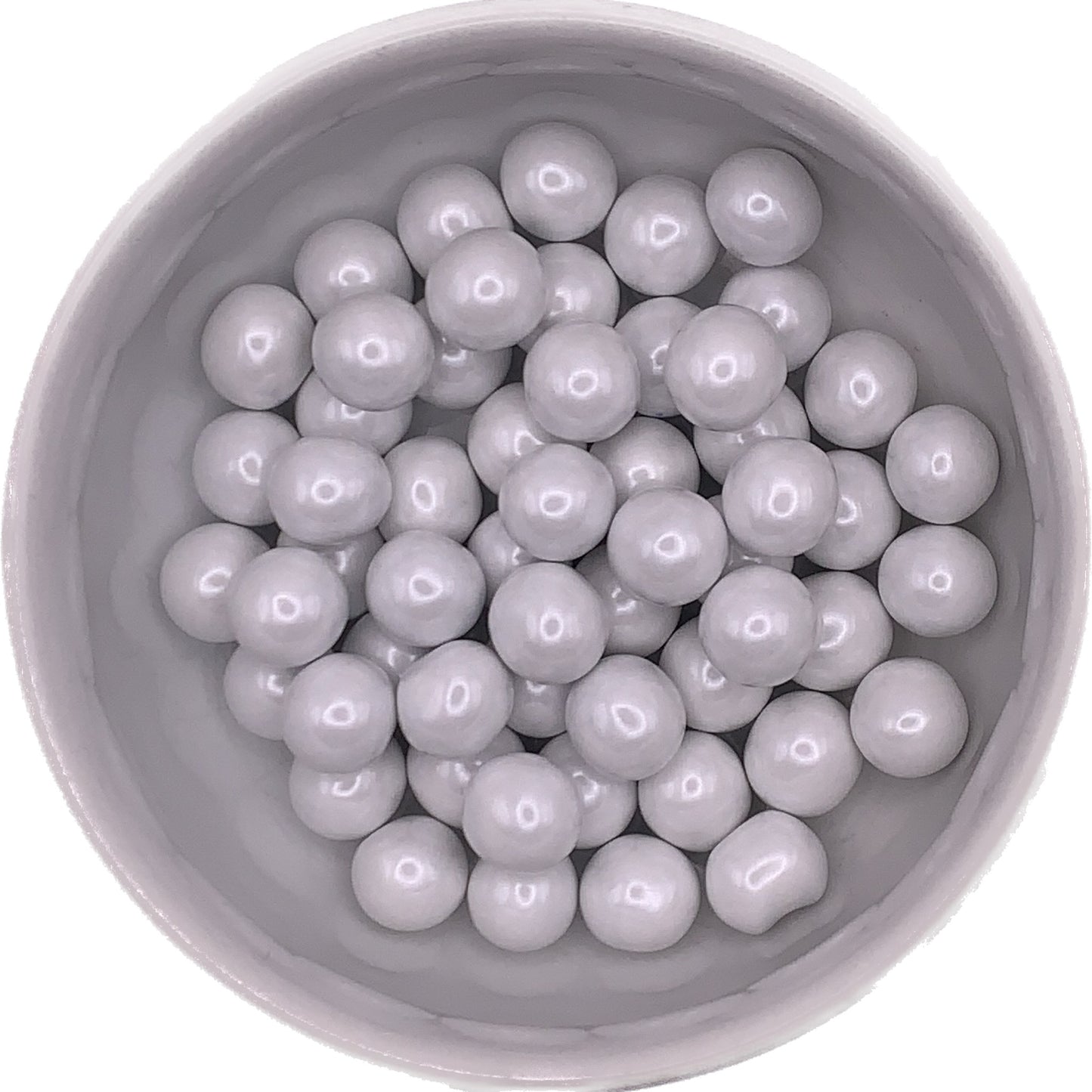 Shimmer white sixlets