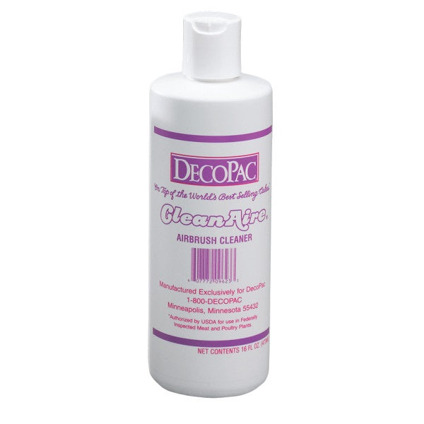a bottle of airbrush cleaner from decopac