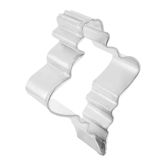 Fancy Oval Christmas Ornament Cookie Cutter - 3.5"