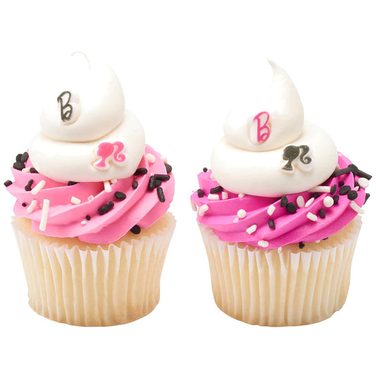 Barbie™ B and Silhouette Pressed Sugars - 12 Count
