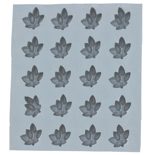 Full sheet of berries and leaf rubber mint molds for seasonal and nature-themed treats