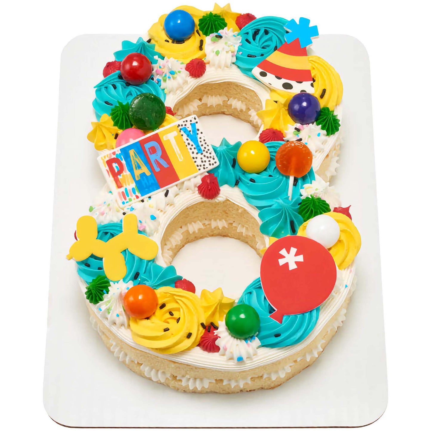 Bubble Gum Sugar Candy Decorations - 16 Count
