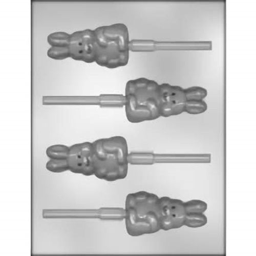 Bunny 3" Chocolate Lollipop Mold