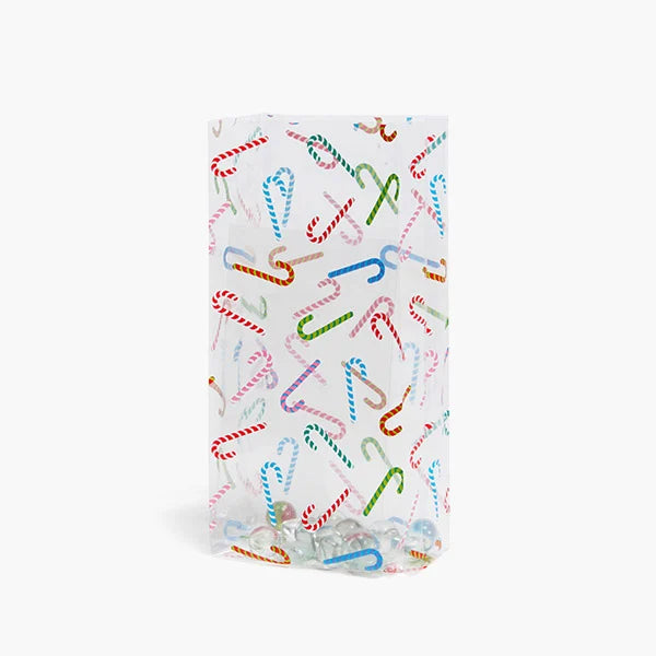 Colorful Candy Cane Cello Bags