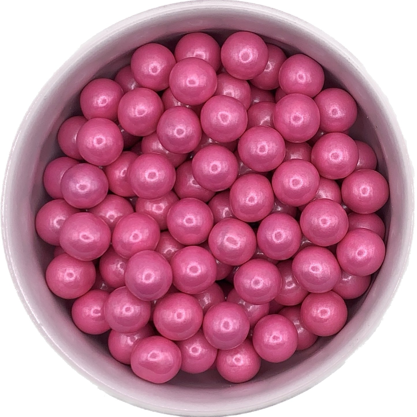 Bright Pink sixlets candies