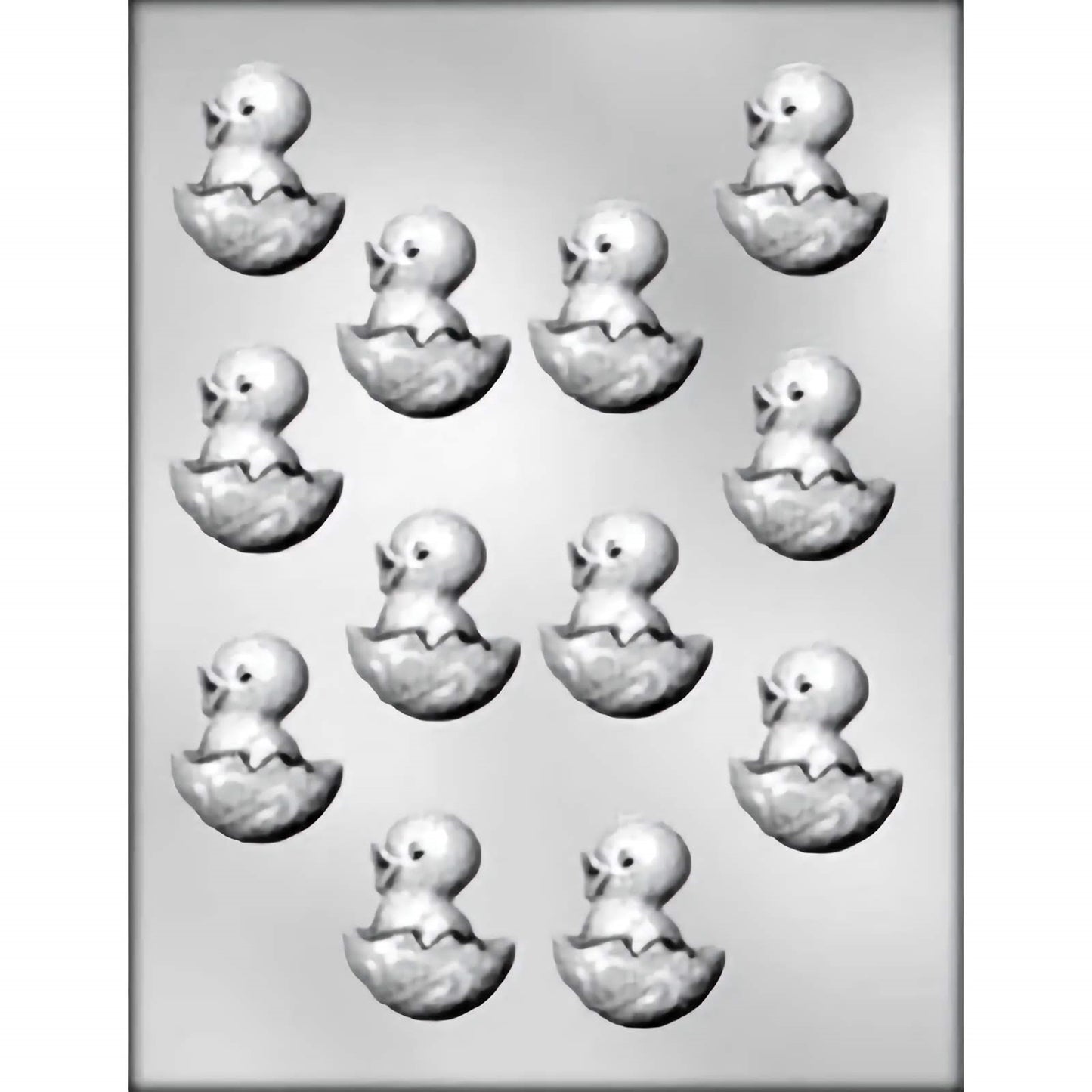 Chick Hatching Out of Egg Chocolate Mold