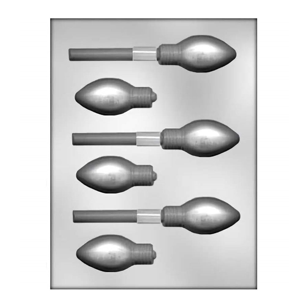 Christmas Light 3D Chocolate Lollipop Mold
