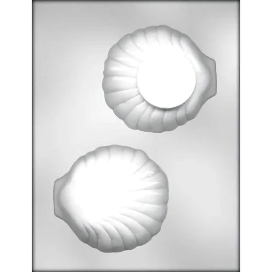 Clam Shell 3D Chocolate Mold 4.25"