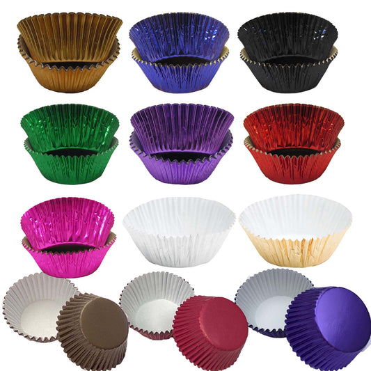 Colored Foil Baking Cups - 36 Count