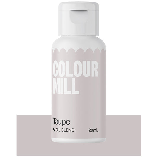 Colour Mill Oil Blend bottle labeled “Taupe” – 20ml size