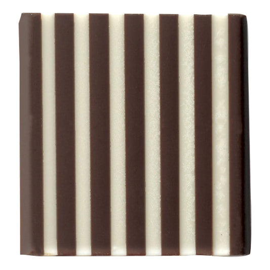 Domino Square Dark/White Chocolate - 12 Count