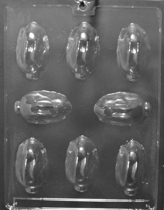 Small bunny-shaped chocolate mold sized for filled or solid pieces.