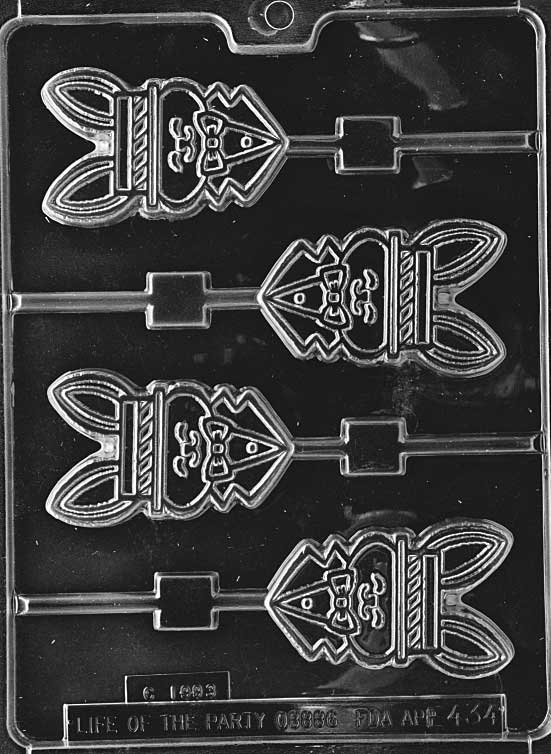 MR. BUNNY POP mold showing upright bunny face with traditional styling.