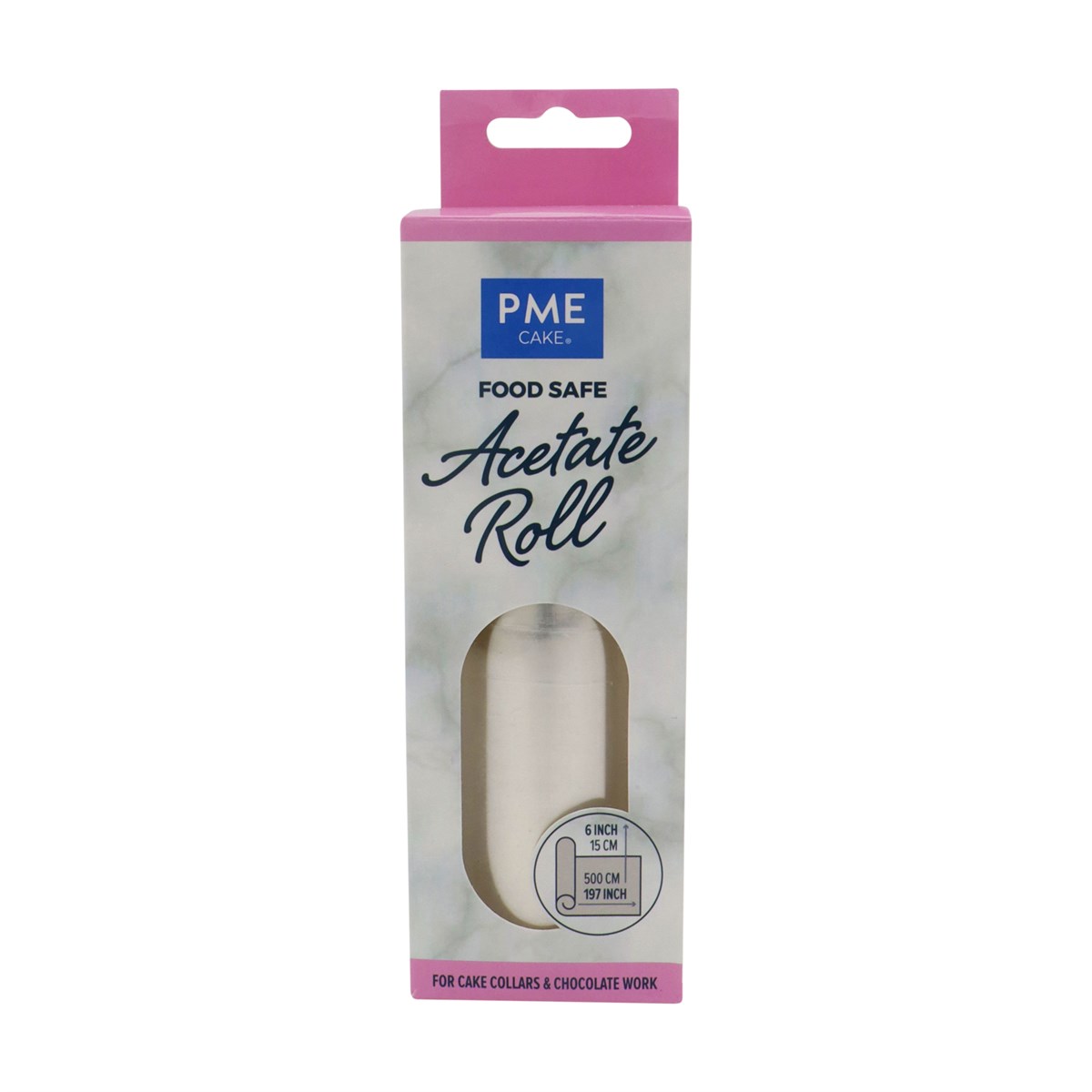 PME Acetate Roll 15cm x 5m in packaging for professional cake decorating.