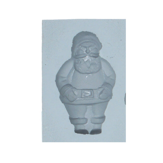 Small Santa Rubber Mint Mold