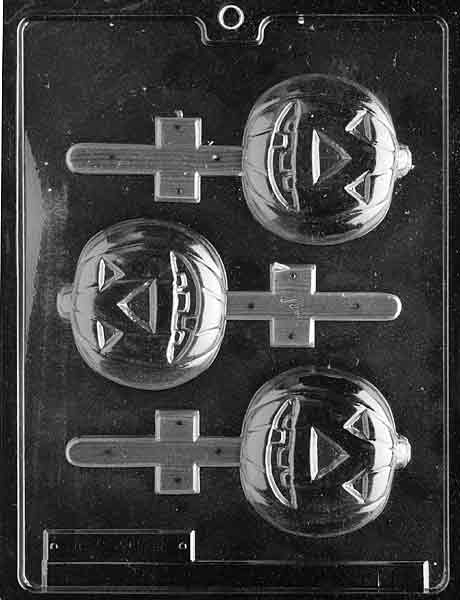 Image shows PUMPKIN mold with large rounded pumpkin shape and textured detailing.