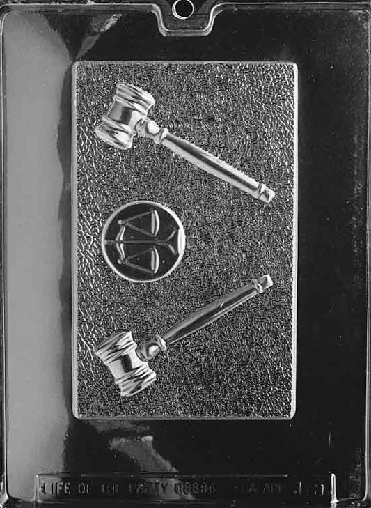 Image of LAWYER CARD mold featuring a large rectangular plaque shape.