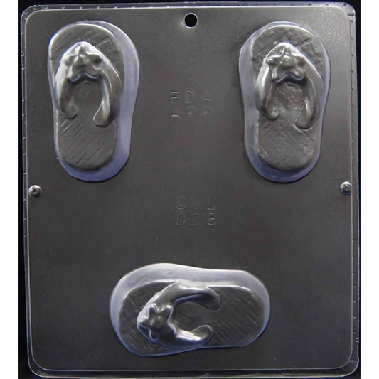 Large Flip Flop Chocolate Mold