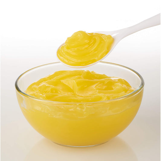 Bright and tangy lemon filling, designed for professional baking, comes in a generous 2 pound pouch, delivering a burst of citrus flavor that pairs wonderfully with delicate pastries and zesty lemon tarts.