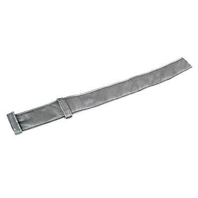 PME Level Baking Belt grey fabric strip with adjustable fasteners, laid flat for display.