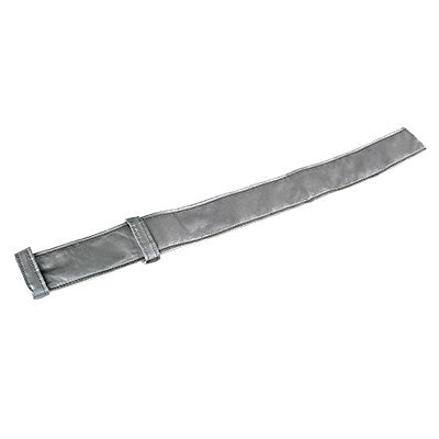 PME Level Baking Belt grey fabric strip with adjustable fasteners, laid flat for display.