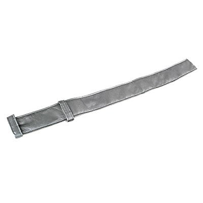 PME Level Baking Belt grey fabric strip with adjustable fasteners, laid flat for display.