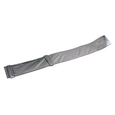 PME Level Baking Belt grey fabric strip with adjustable fasteners, laid flat for display.