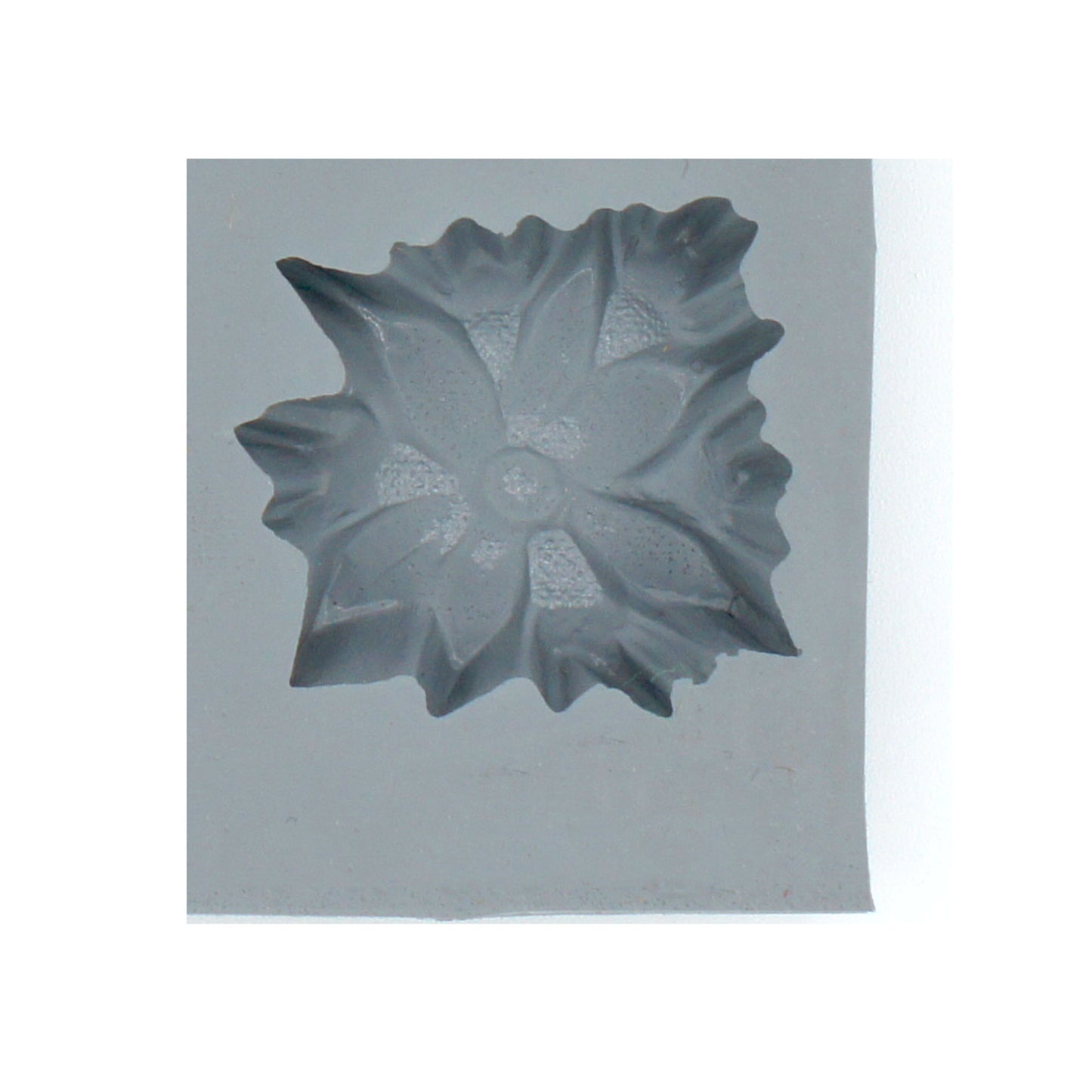 Poinsettia Rubber Mint Mold