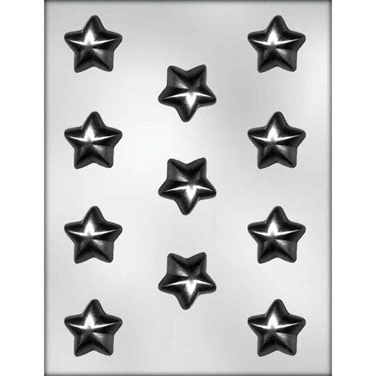 Puffy Star Chocolate Mold - 1.25"