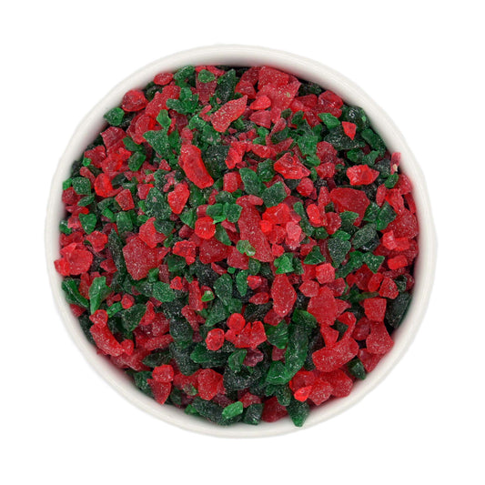 Red and Green Peppermint Ice Crunch