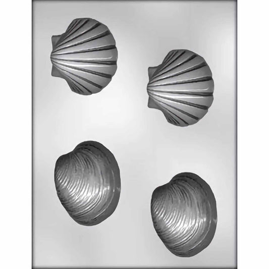 Shells Chocolate Mold - 2.75 Inch