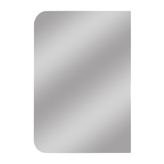 PME stainless steel plain side scraper with dual edge design for cake decorating and smoothing