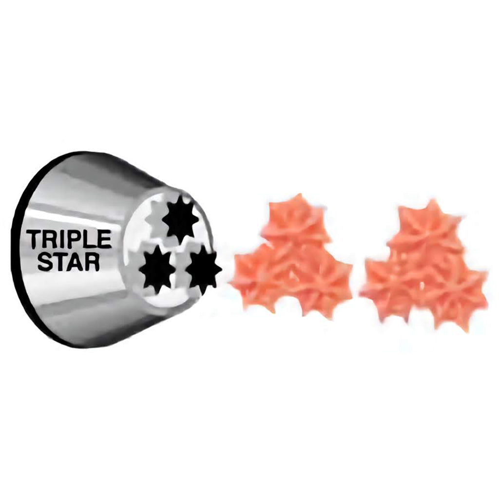 2010 Triple Star 3-Hole Piping Tip