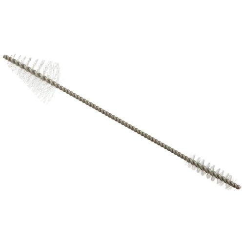 Ateco 1661 decorating tip cleaning brush with dual-ended nylon bristles for cleaning pastry tubes.