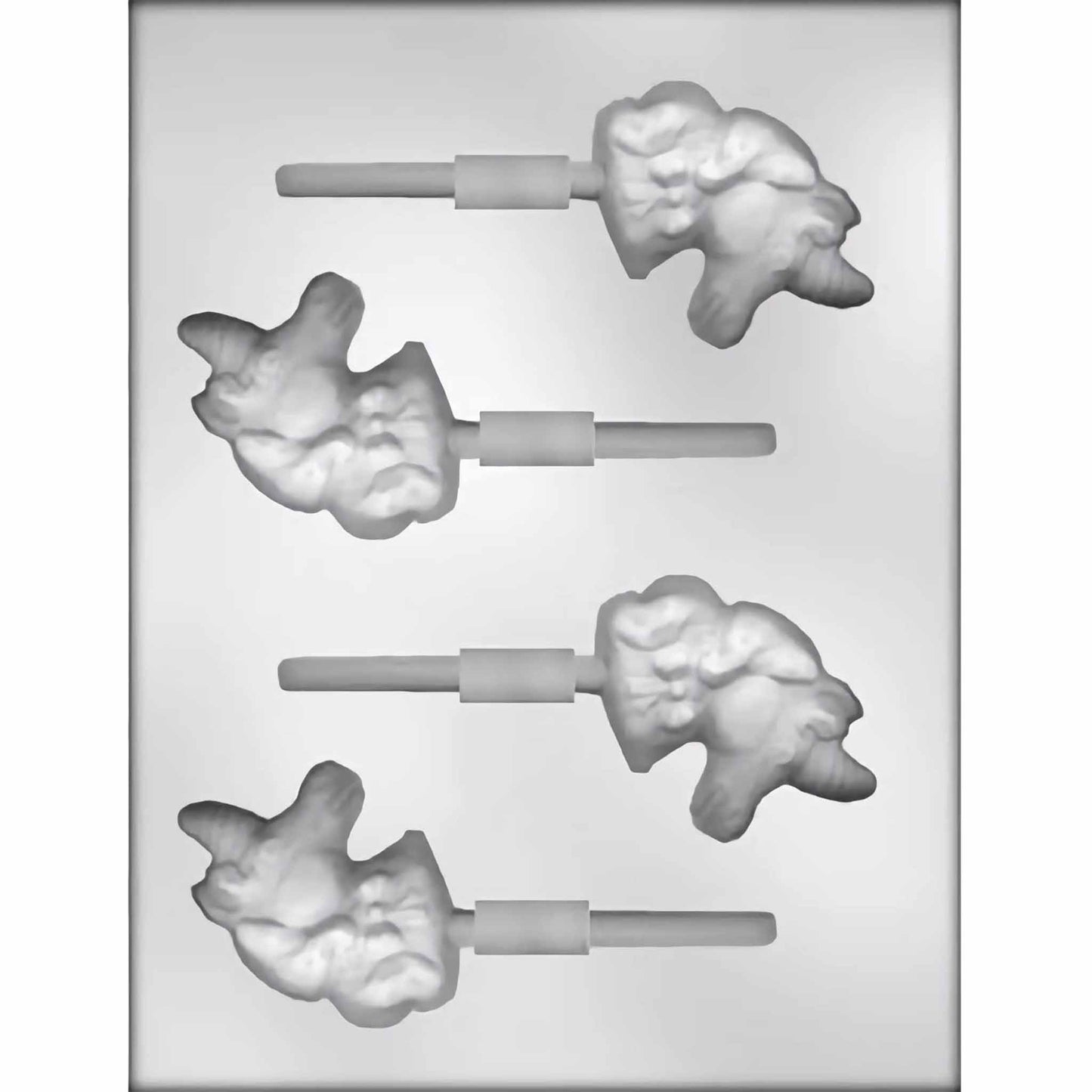 Unicorn Chocolate Lollipop Mold - 2.5"