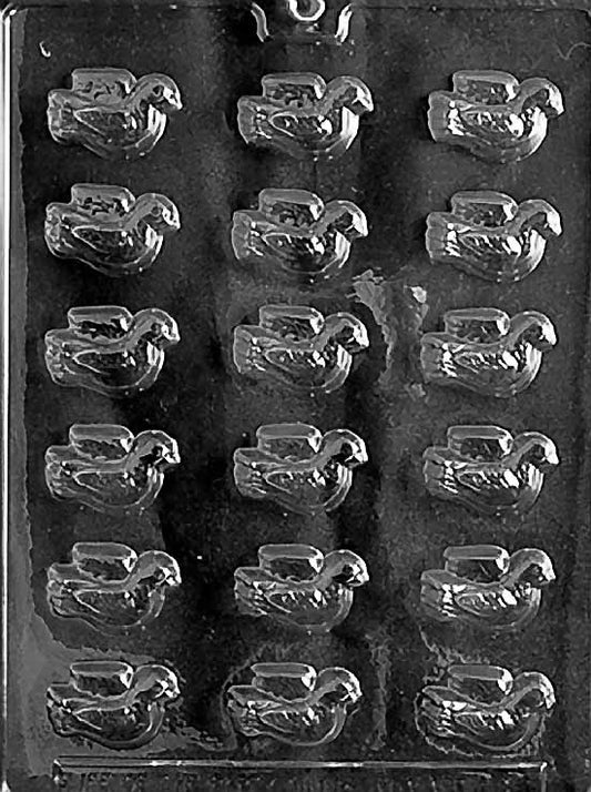 DOVES Bite-Sized chocolate mold; small dove-shaped chocolates.