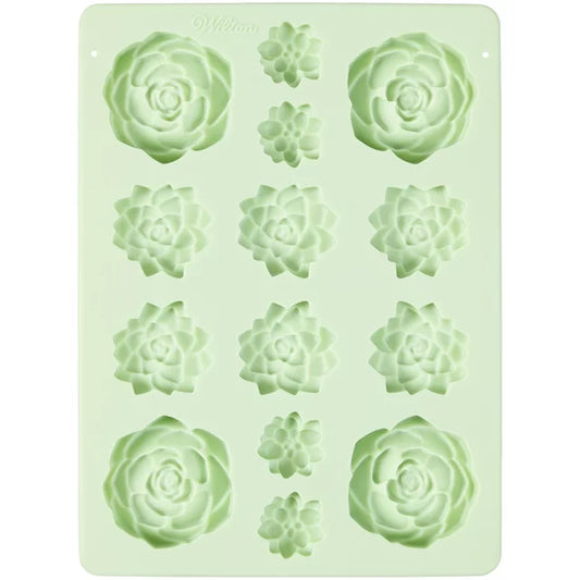 Wilton Succulents Silicone Candy Mold