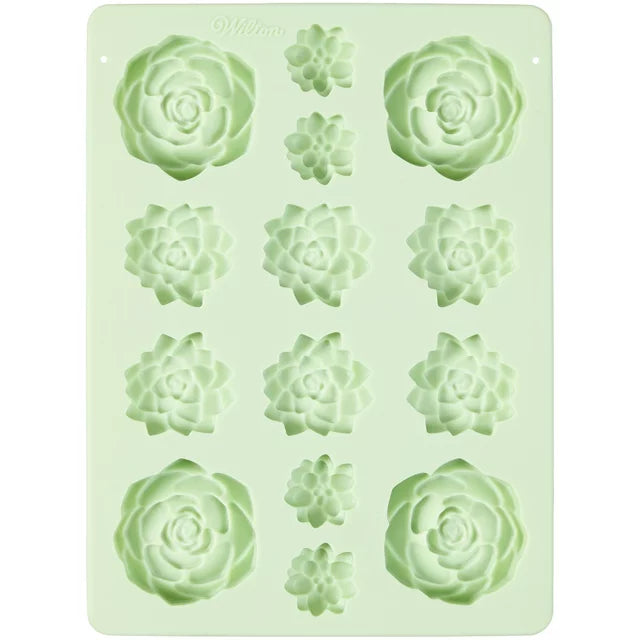 Wilton Succulents Silicone Candy Mold