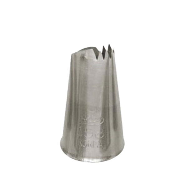 158 Left-Handed Curved Petal Piping Tip