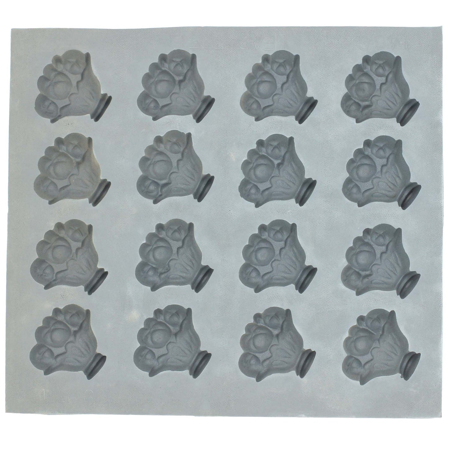 Basket of Fruit Rubber Mint Mold