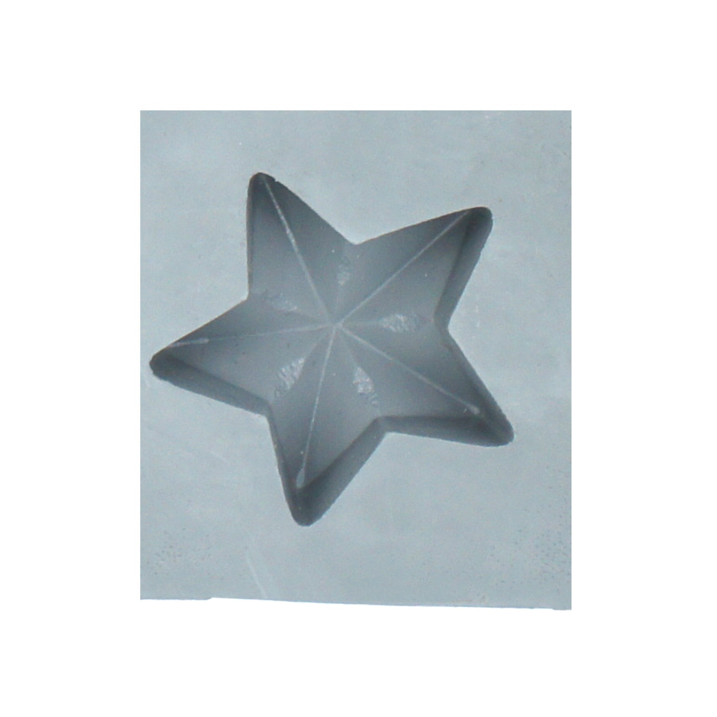 Christmas Star Rubber Mint Mold