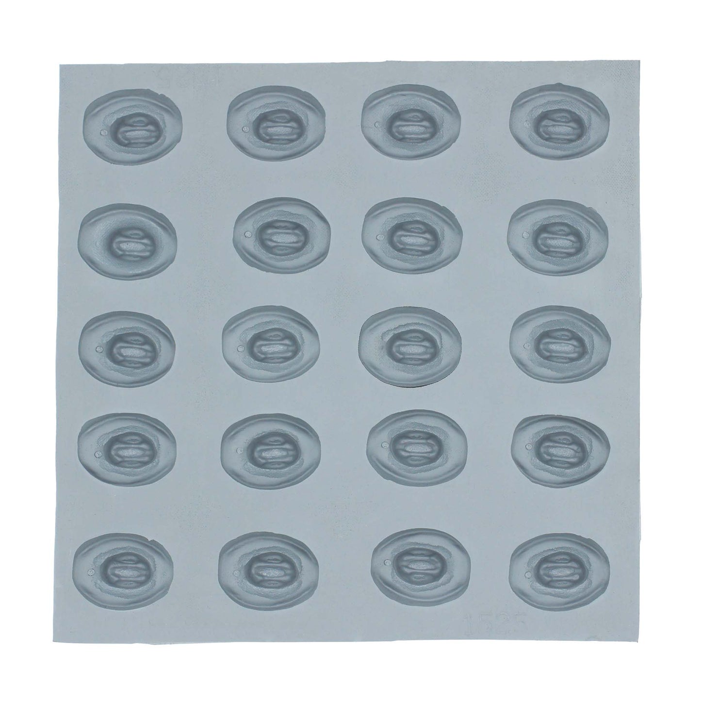 Full cowboy hat rubber mint mold with multiple cavities for making themed cream cheese mints or chocolates