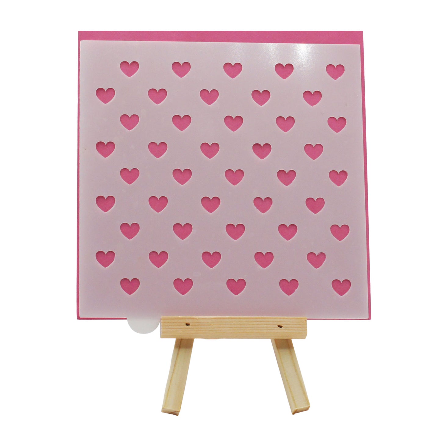 Heart Cookie Cookie Stencil - Alternating Pattern