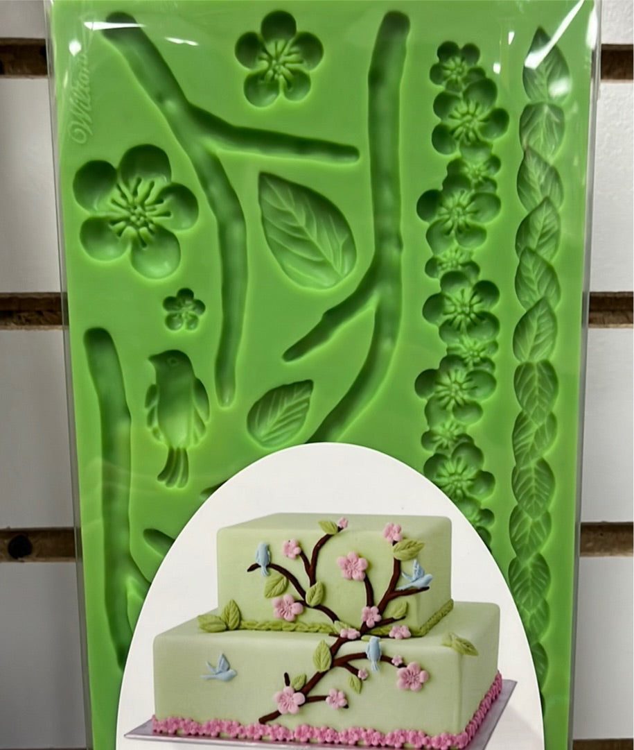 Wilton Fabric & Nature Fondant and Gumpaste Mold